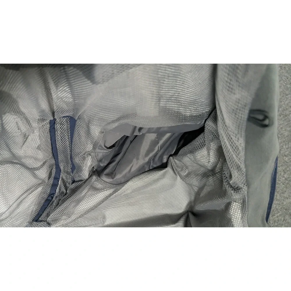 North Face Jacket Men's‎ 2XL Blue Hyvent Abul Raincoat Outdoors Hiking TB5M TN5M